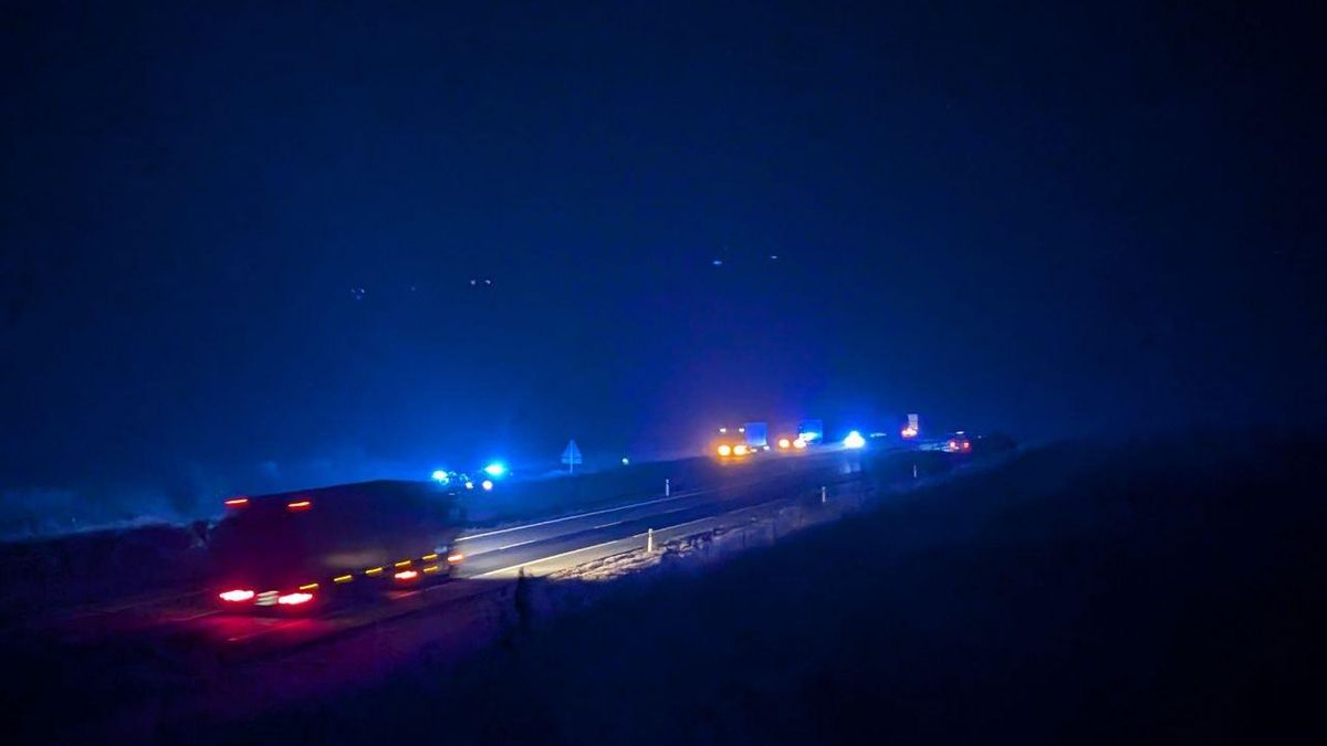 Una conductora herida en un accidente al chocar en Villablino con un osezno, que no ha sido encontrado