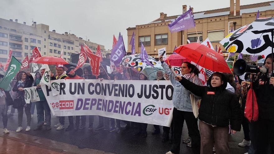 Ya hay acuerdo: desconvocada la huelga de las trabajadoras de residencias de mayores prevista para este viernes en La Rioja