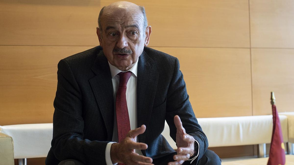 José María Mazón en una entrevista con eldiario.es. | JOAQUÍN GÓMEZ SASTRE