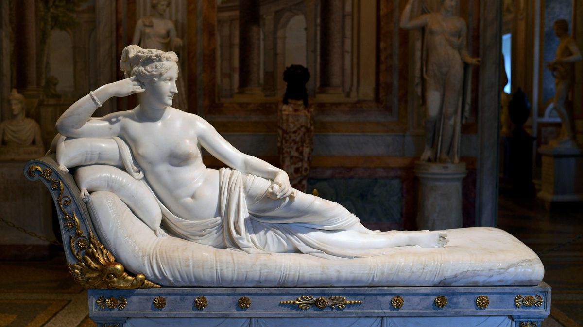 'Venus Victrix', la escultura de Antonio Canova