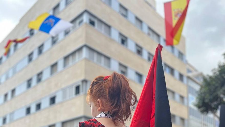 Palestinos en Canarias: “Los gobiernos están con Israel, pero los pueblos con Palestina"