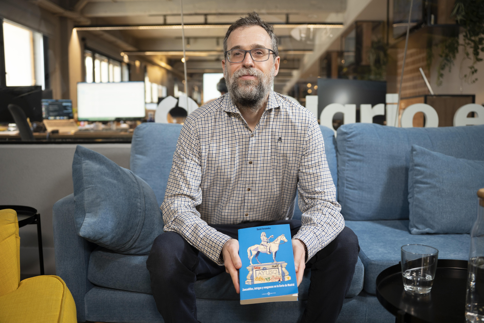 Fernández, en la redacción de elDiario.es