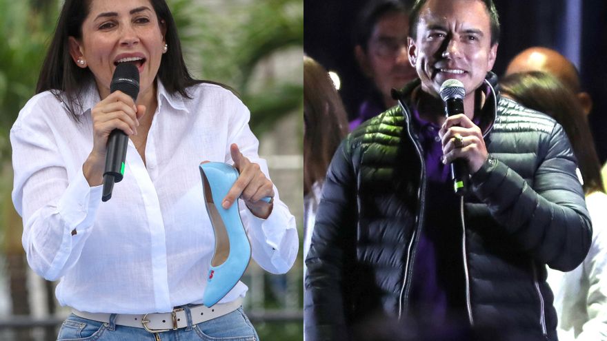El derechista Noboa y la correísta González se disputarán la presidencia de Ecuador tras una ajustada primera vuelta
