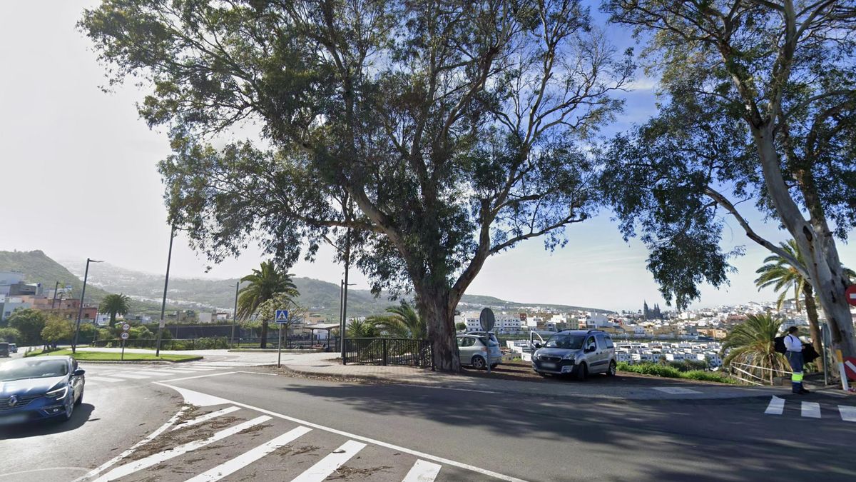 La entrada al barrio de Santidad, en Arucas, se cierra temporalmente por obras