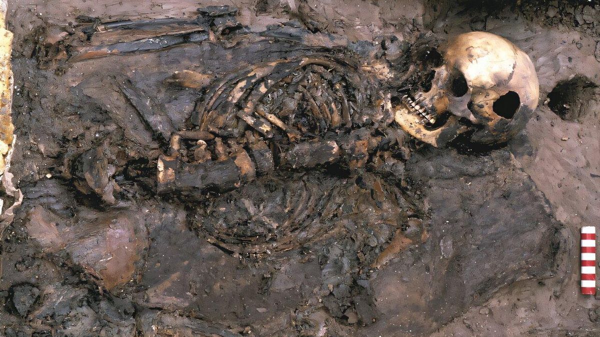 Restos óseos de la mujer encontrada