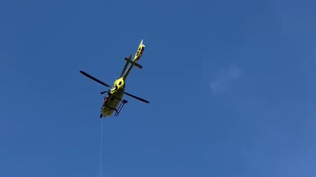 Herido un montañero de 62 años al sufrir una caída en la canal de Jidiellu, en Cabrales