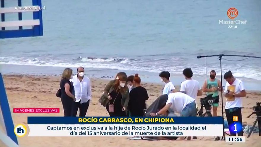 TVE localiza a Rocío Carrasco grabando en Chipiona... ¿la segunda parte de su docuserie para Mediaset?
