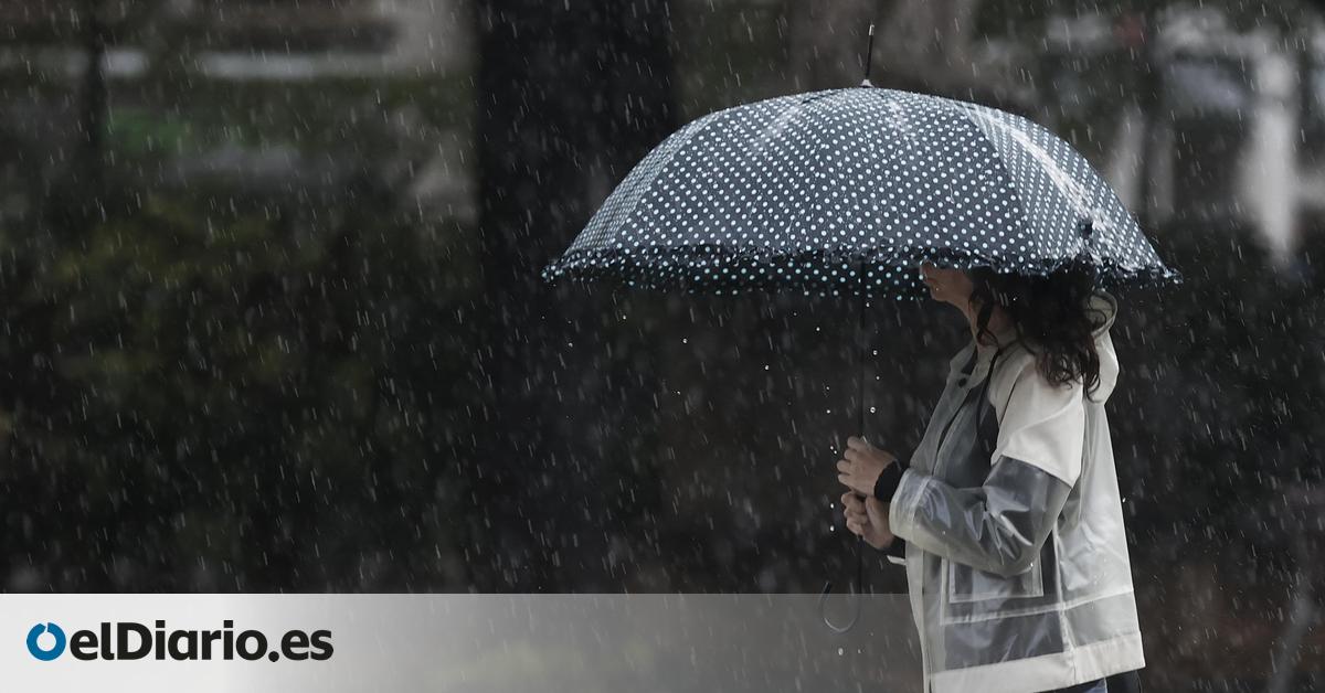 Cambio de temperatura para el fin de semana: varias comunidades en aviso por lluvia y tormentas