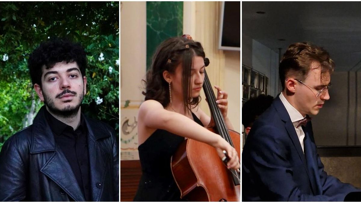 Guillermo Díaz, violín, Guadalupe Benítez, chelo y Ferran López Carrasquer, piano.