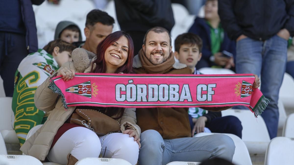 Grada Blanquiverde del Córdoba CF - CD Leganés