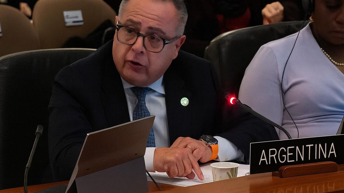 Carlos Cherniak, embajador argentino en la OEA.