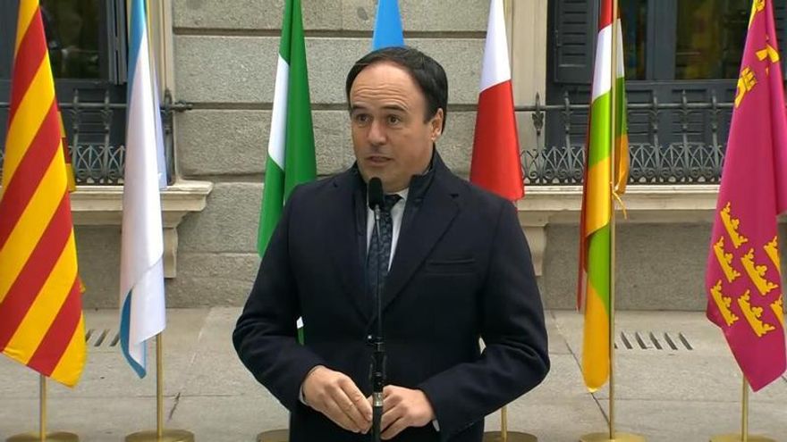 Pérez Llorca el día de la Constitución