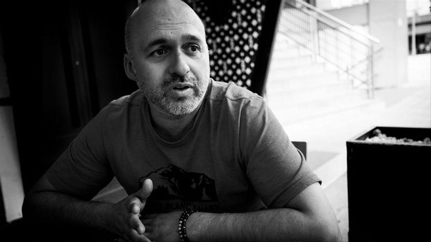 El escritor Nicolás Melini. MANU NAVARRO