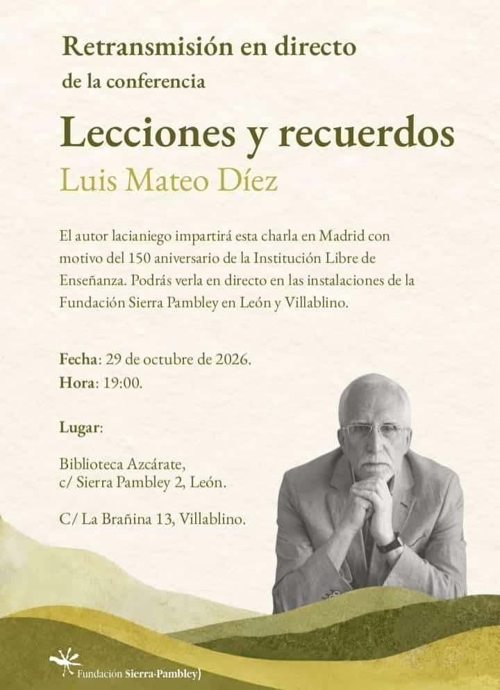 Conferencia de Luis Mateo Díez.