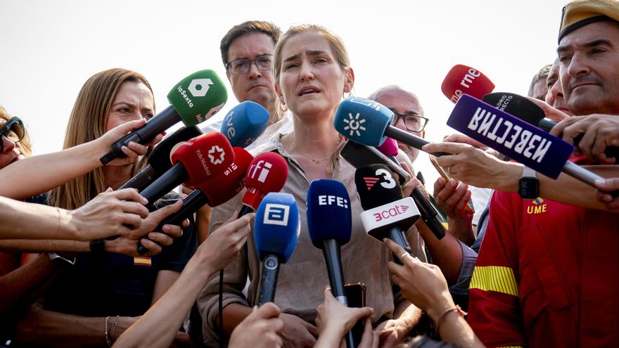 La vicepresidenta tercera del Gobierno y ministra para la Transición Ecológica y el Reto Demográfico, Sara Aagesen.