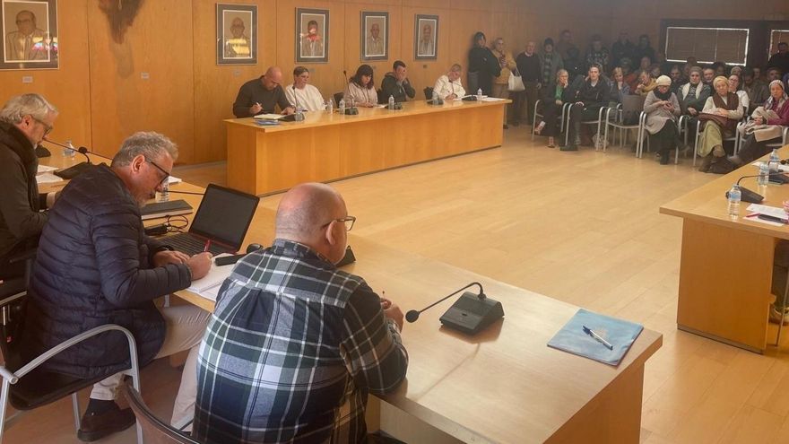 Imagen de la última sesión plenaria en el Ayuntamiento de Órgiva.