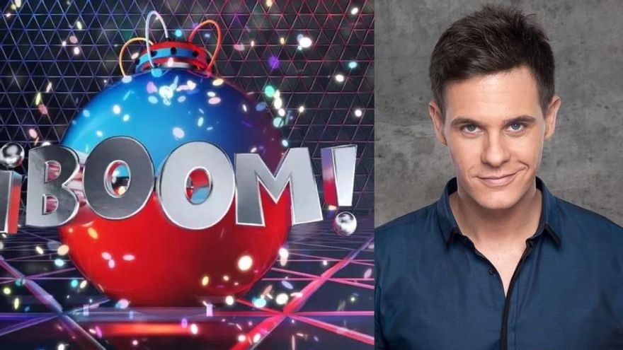 Primer vistazo del nuevo plató de 'Boom', que vuelve con Christian Gálvez y Cuatro: "Esta temporada promete ser la bomba"