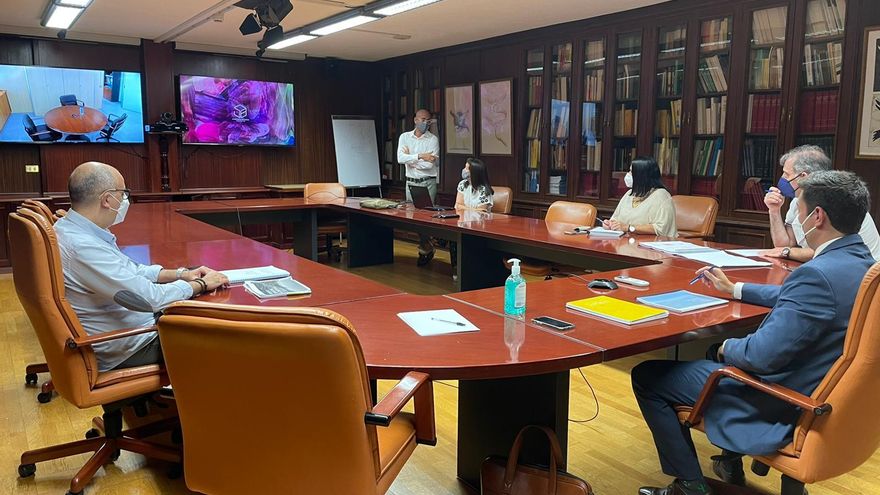 Reunión en el que se ha abordado el Plan Director de Charcos de Marea.