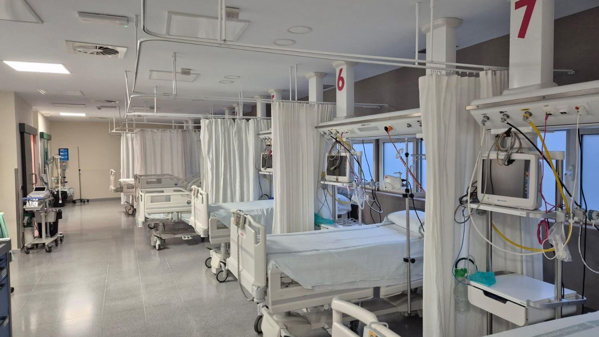 Sala de Urgencias del Hospital Universitario de Cáceres