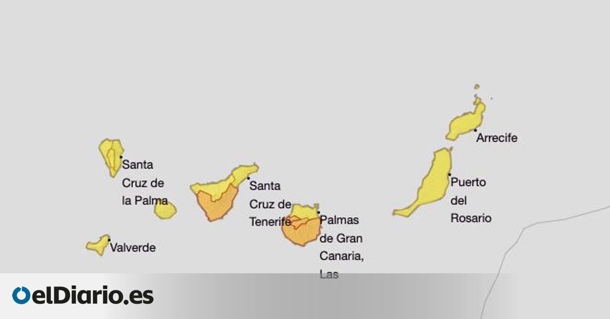 Temperaturas de hasta 39 grados: la Aemet amplía sus avisos por riesgo importante por calor hasta el sábado en Canarias