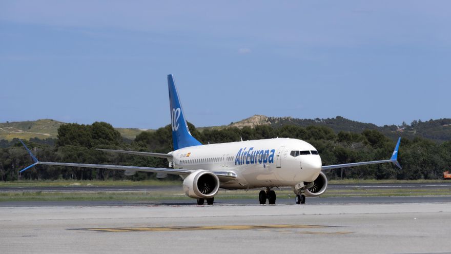 Archivo - Avión de Air Europa.
