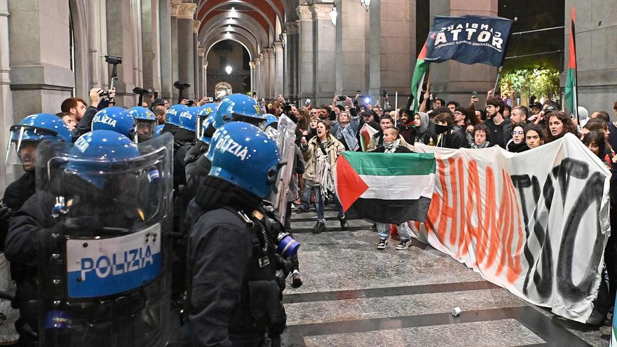 Italia, en huelga por la flotilla: Meloni afronta una oleada de paros y protestas por su tibieza con el genocidio en Gaza