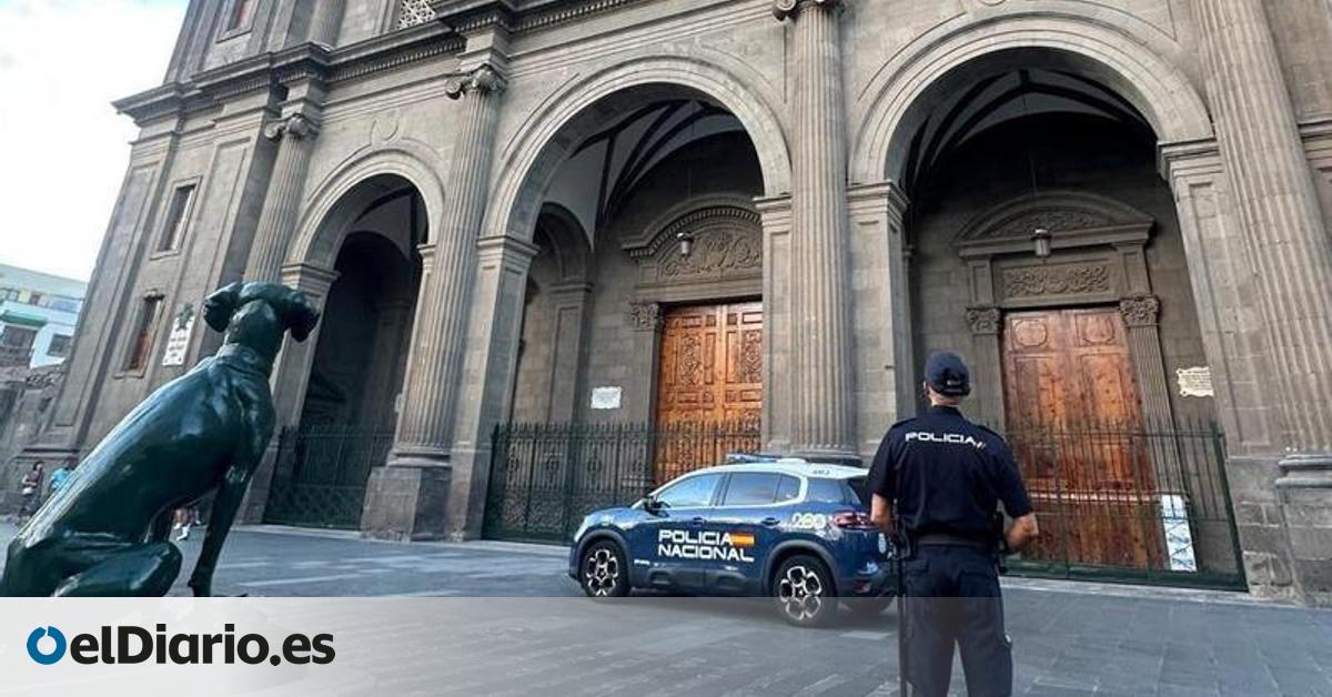 Detenido un hombre por un robo en la catedral de Santa Ana y en una parroquia de Las Palmas de Gran Canaria