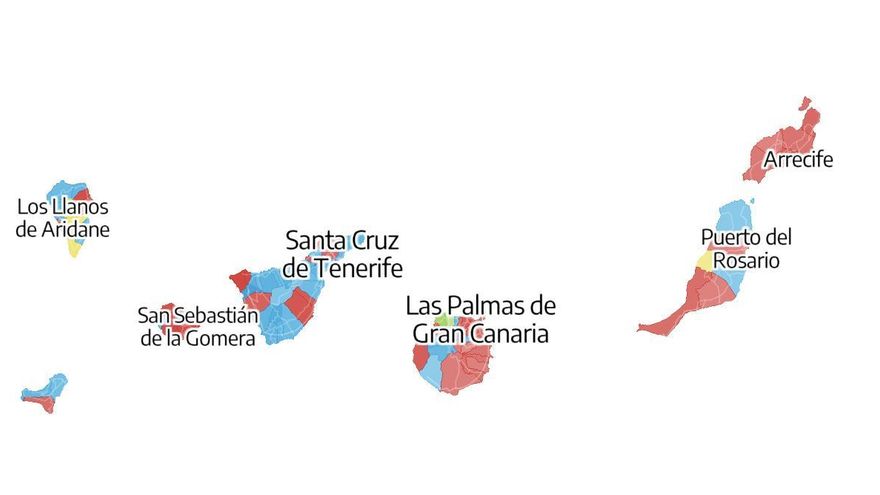 Mapa canarias