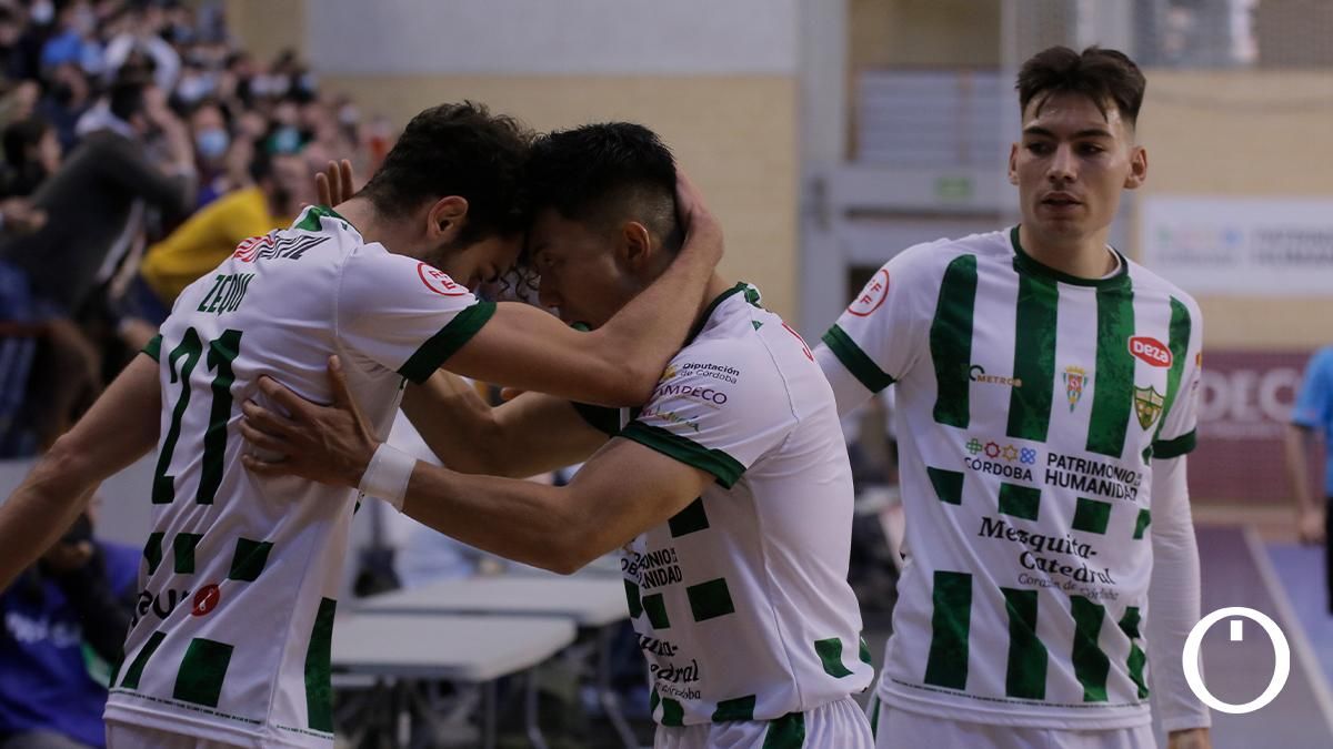 Partido disputado entre el Córdoba Patrimonio y el Fútbol Emotion Zaragoza