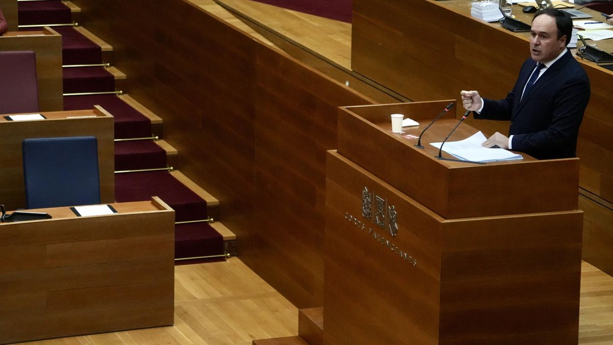 El síndic del grupo popular en las Corts Valencianes y secretario general del PP de la Comunitat Valenciana, Juanfran Pérez Llorca