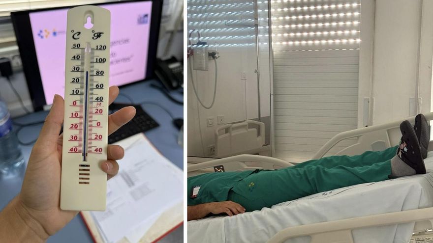 Ingresados en hospitales públicos de Canarias en plena ola de calor y sin aire acondicionado: “Es inhumano”
