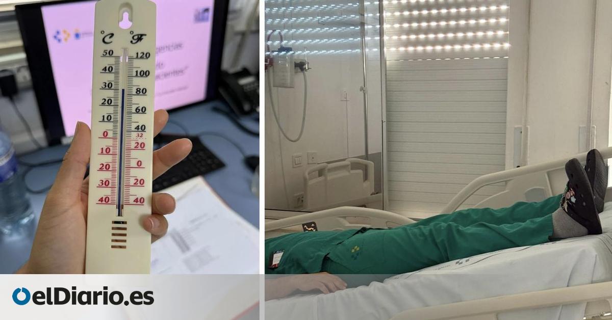 Ingresados en hospitales públicos de Canarias en plena ola de calor y sin aire acondicionado: “Es inhumano”