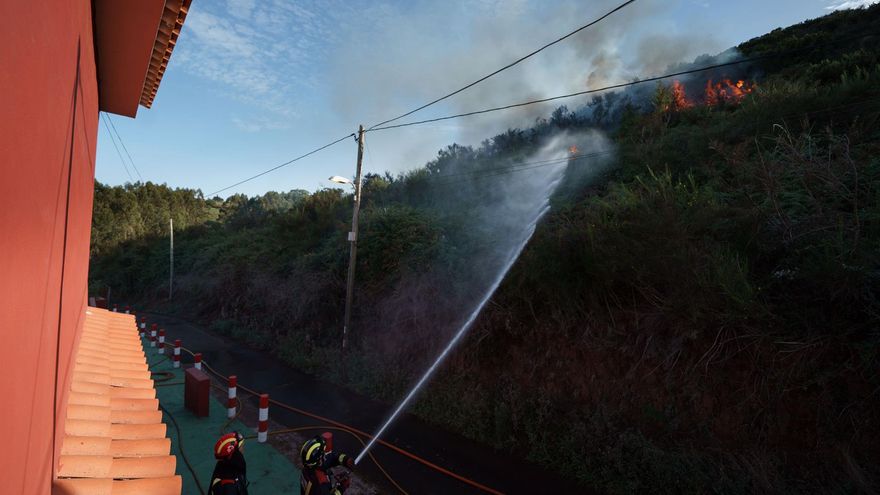 Estabilizado el incendio de Tenerife tras calcinar más de 20 hectáreas