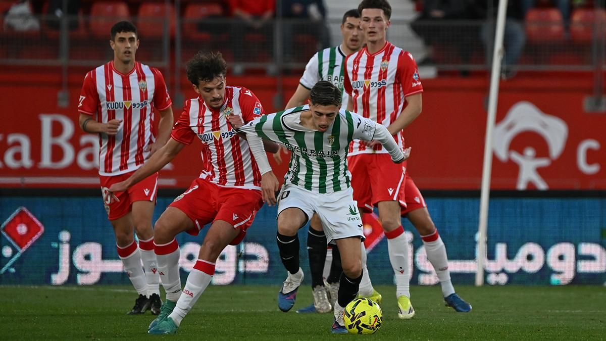 Las imágenes de la UD Almería - Córdoba CF