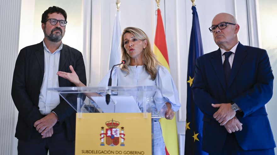 Yolanda Díaz a Feijóo:"¿No va a decir nada de los raudales de odio que emanan de Abascal?"