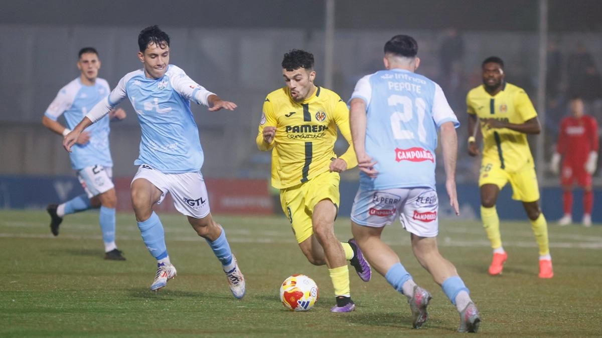 Las imágenes del Ciudad de Lucena - Villarreal CF