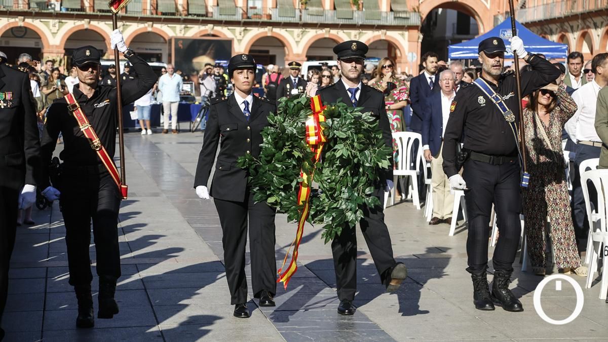 Acto de la Policía Nacional para celebrar su patrón, los Santos Ángeles Custodios