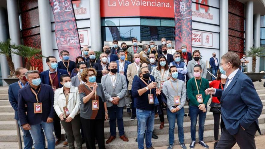 El PSPV busca salir del congreso con un partido que refuerce a Ximo Puig en el tablero político