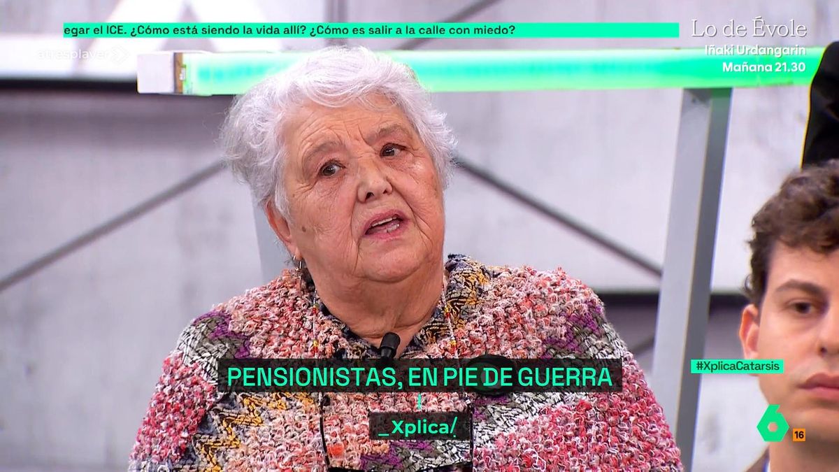 La pensionista Maribel Mesón, colaboradora de 'laSexta Xplica'