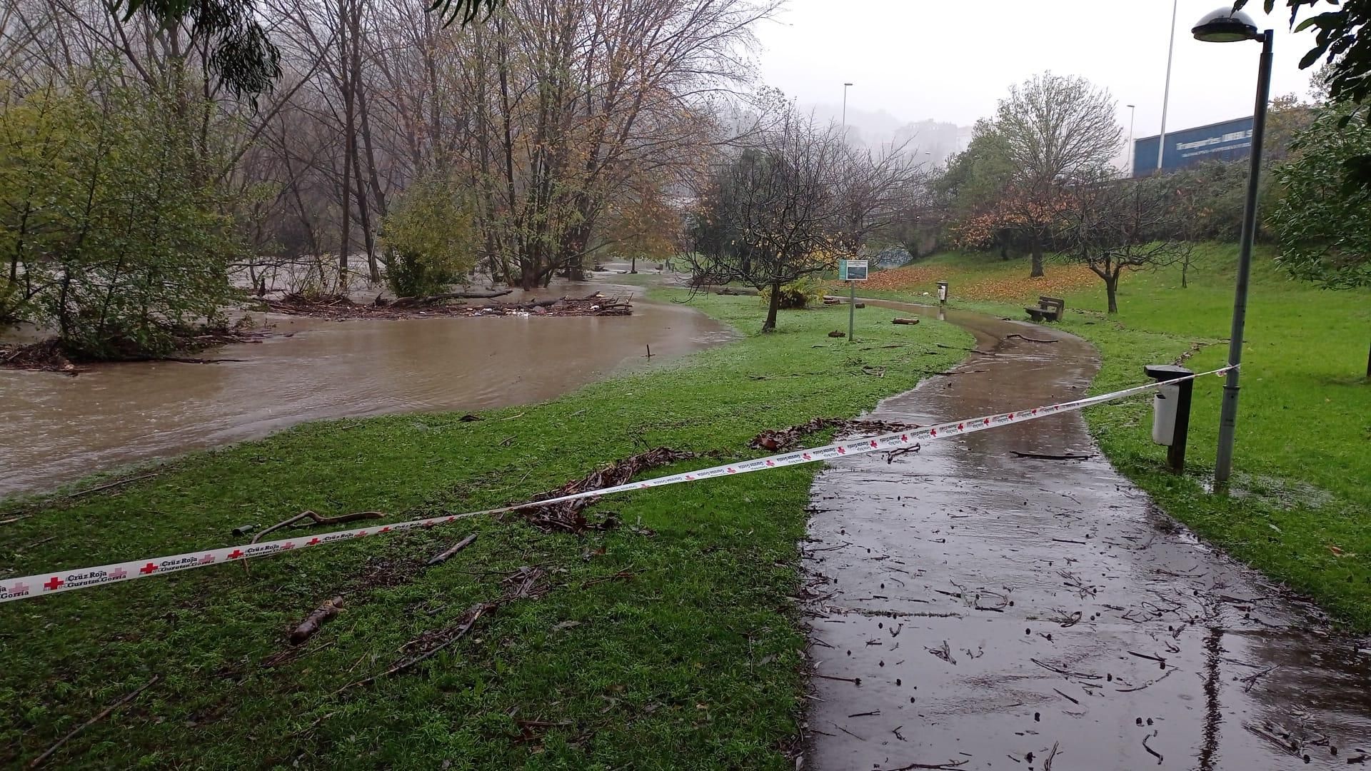 Inundaciones en Basauri