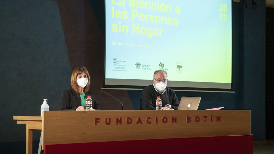 Inauguración de la jornada 'La atención a las personas sin hogar'.