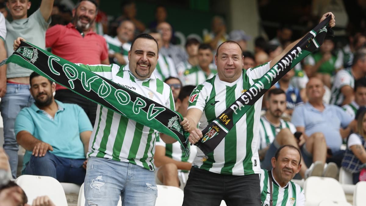 Grada Blanquiverde del Córdoba CF - UD Almería