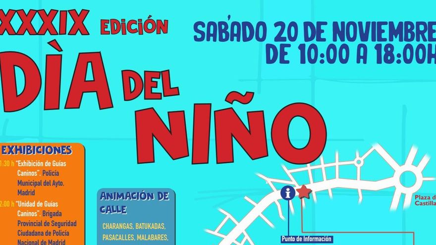 Día del Niño 2021 en Tetuán: programa completo de actividades