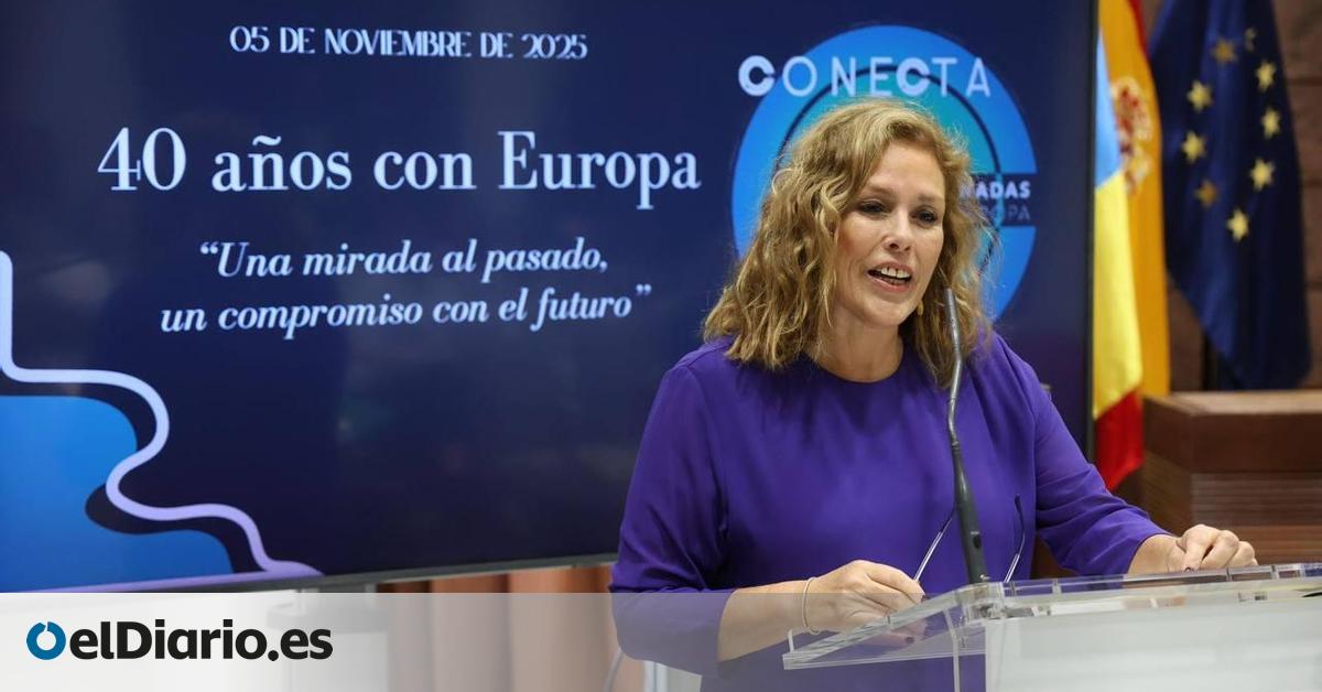 La presidenta del Parlamento canario hace hincapié en la importancia del estatus de RUP como un acto de justicia territorial