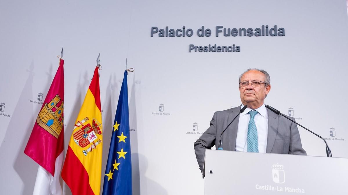 El consejero de Hacienda, Administraciones Públicas y Transformación Digital de Castilla-La Mancha, Juan Alfonso Ruiz Molina