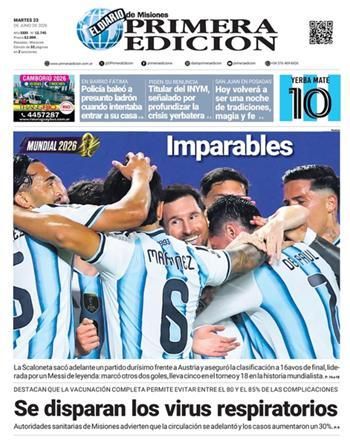 Los diarios del mundo, a los pies de un Messi eterno
