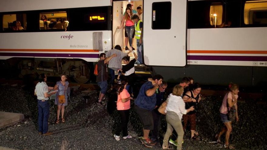 Adif simula el descarrilamiento de un tren en la estación de Pontevedra