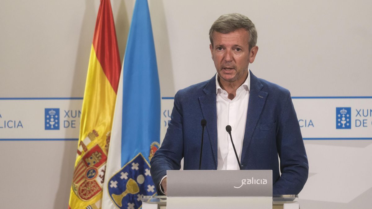 Alfonso Rueda apunta a la "intencionalidad humana" como la principal causa de la ola de incendios