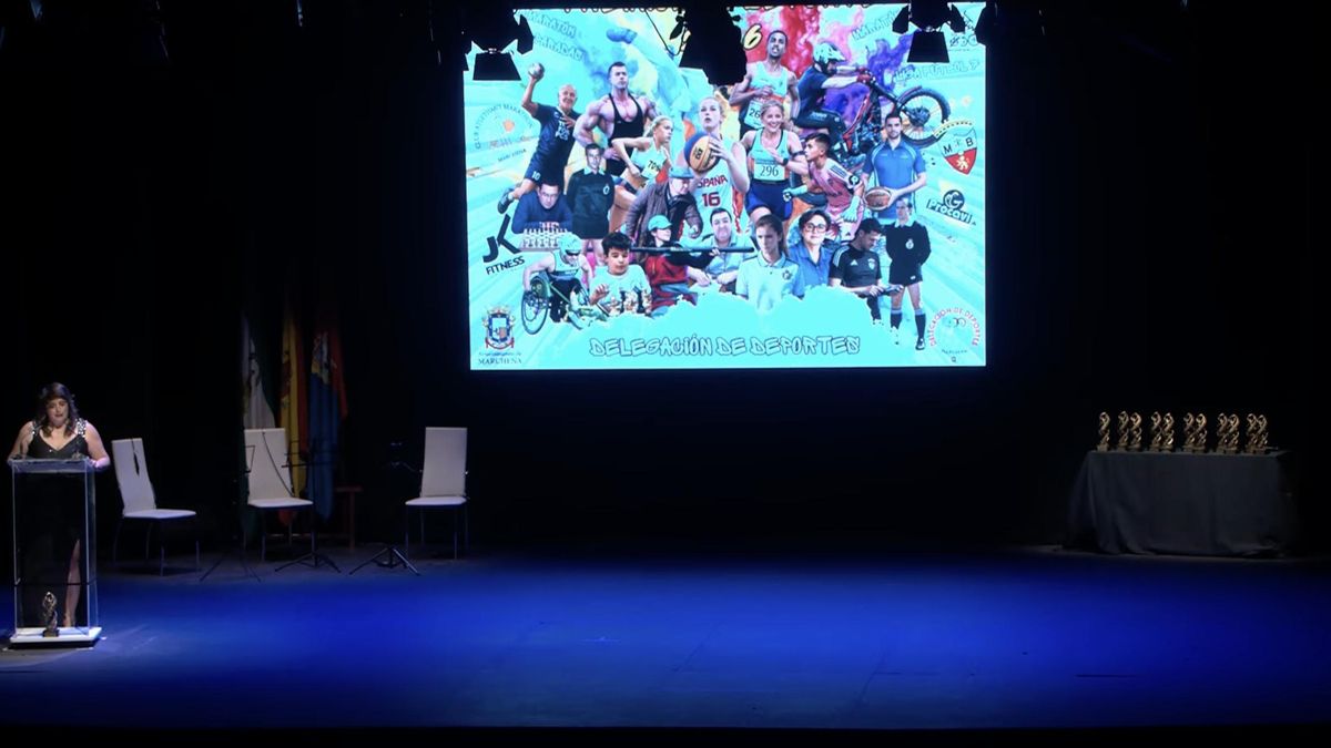 Marchena hace brillar los valores del deporte en una gala de premios elegidos por votación popular