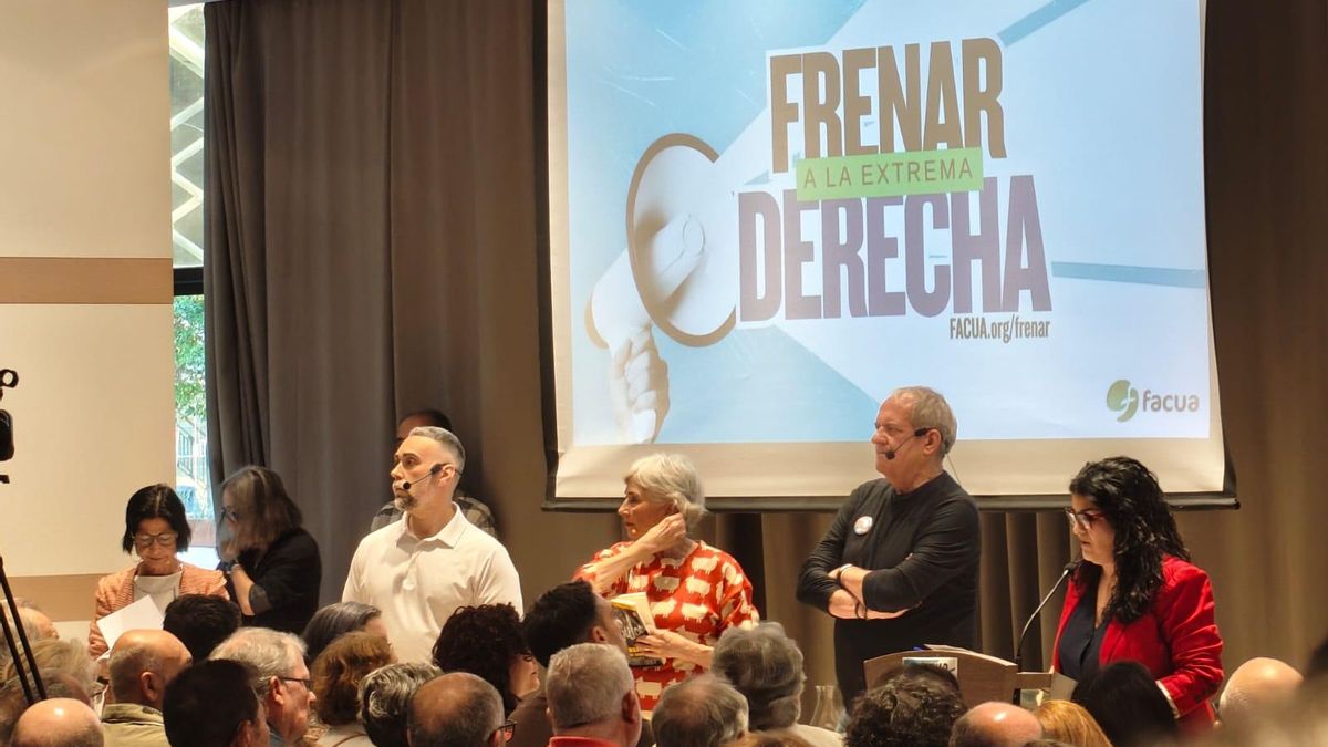 'Frenar a la extrema derecha' arranca en Sevilla su ruta por España: "Su objetivo es llenar de mierda los cerebros de la gente"